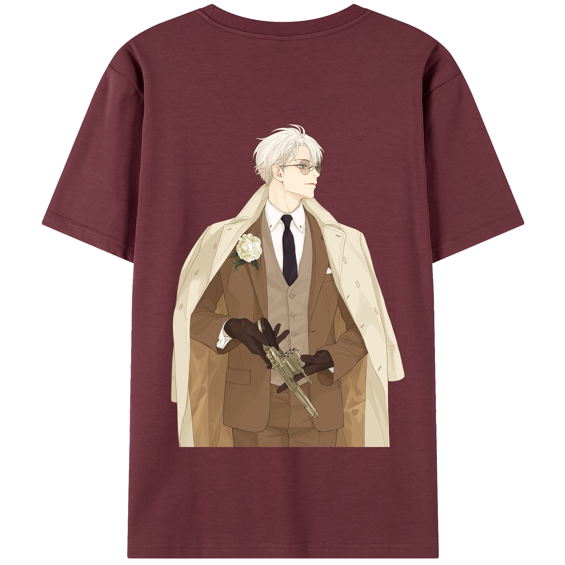 （画像用） 呪術廻戦 Jujutsu Kaisen 綿100％半袖Tシャツ（背面プリント）